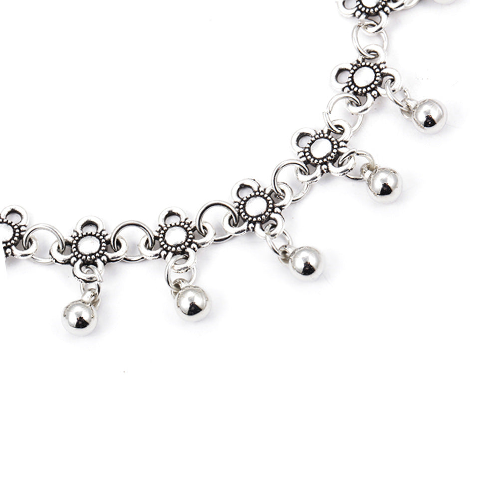 Metal silver beach chain