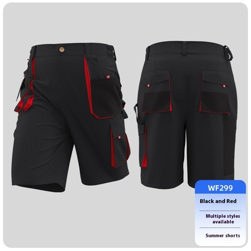 Short Summer Casual Work Pants Men