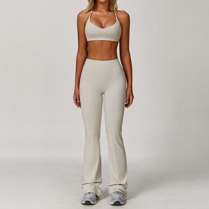 Tight Quick-drying Fitness Sanding Yoga Suit