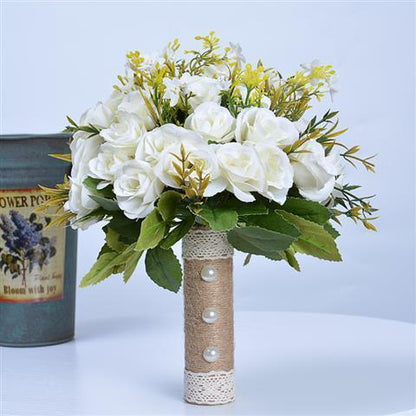 Wedding Bouquet Fake Flowers Photo Props Bouquet Simulation