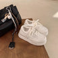 Platform Height Increasing Casual Lace Up Sports Board Shoes