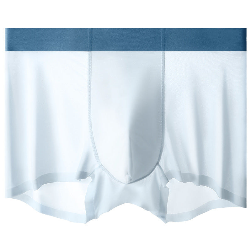 Ice Silk Men's Cool Antibacterial Graphene Breathable Shorts