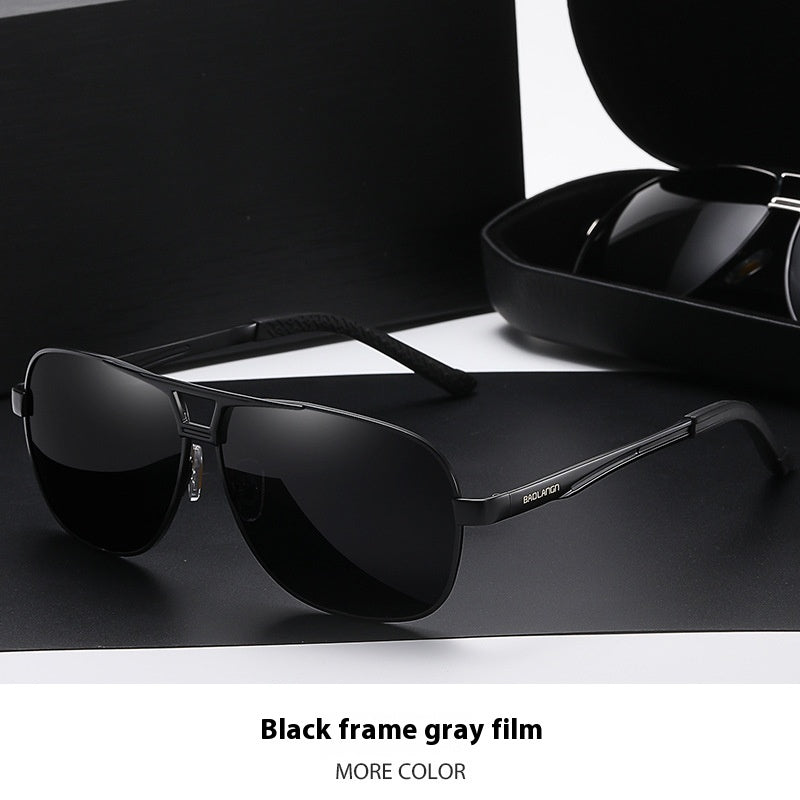 Fashion Personality Color-changing Polarized Sunglasses Men