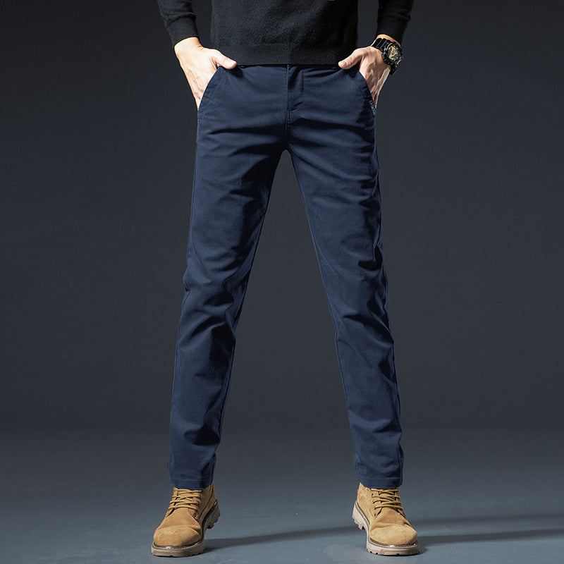 Men's Straight Stretch Casual Pants