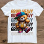 Summer Loose Short Sleeves T-shirt Men's And Women's Round Neck