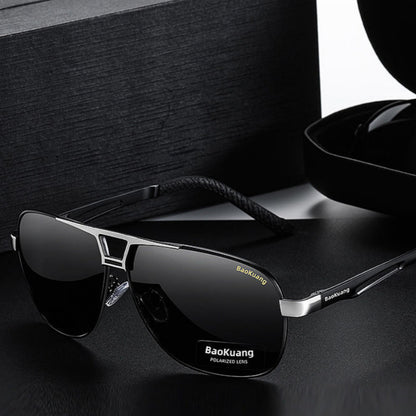 Men's New Day And Night Dual-use Discolored Sunglasses