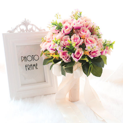 Wedding Bouquet Fake Flowers Photo Props Bouquet Simulation