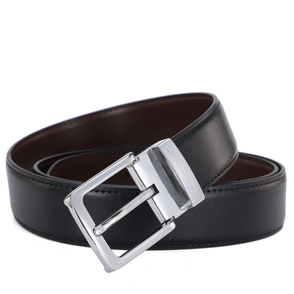 Men's Personality Trendy Belt High Quality Alloy Pin Buckle