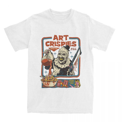 Art Crispies Scary Clown Shirt Solid Color