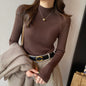 Women's Half Turtleneck Thickened Spring And Autumn Sweater