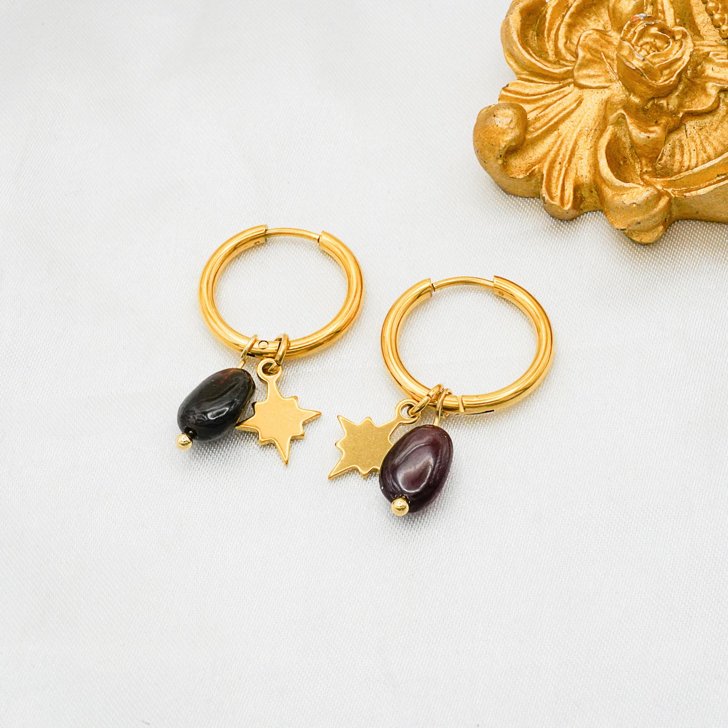 European And American New Amazonite Earrings Jewelry