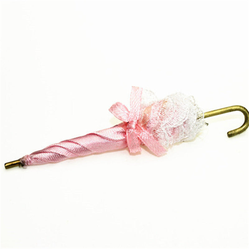 Miniature Toy Model Scenes Dollhouse Accessories Umbrellas