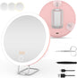 Charging Led Fill Light With Light Bracket Rotating Makeup Mirror