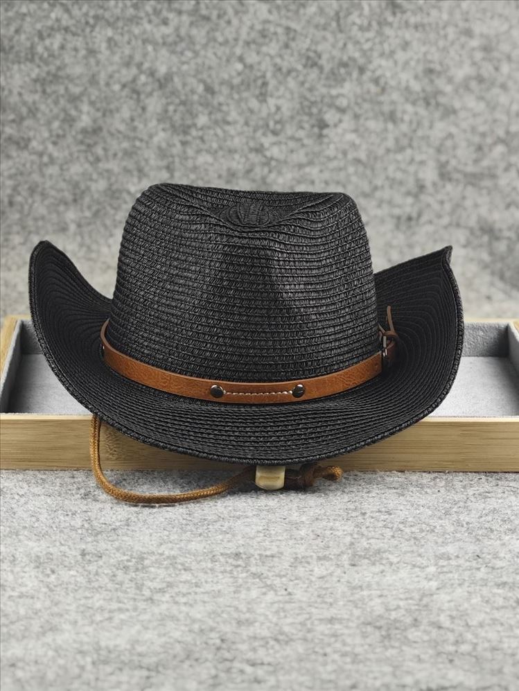 Big Head Circumference Cowboy Hat Summer Sunshade
