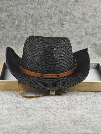Big Head Circumference Cowboy Hat Summer Sunshade