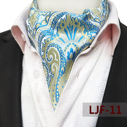 Men's Scarf Jacquard Polyester British