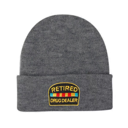 Embroidery Knitted Hat Personality Street Windproof And Warm