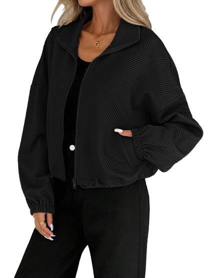 Women's Loose Baseball Uniform Coat