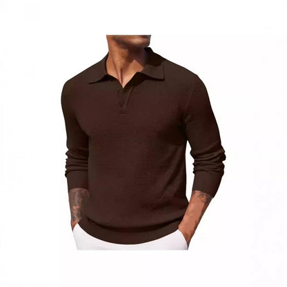 Autumn New Casual Long-sleeved Top For Men