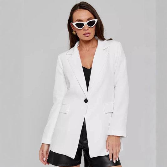 Casual Long Sleeve Loose Slimming Thin Coat