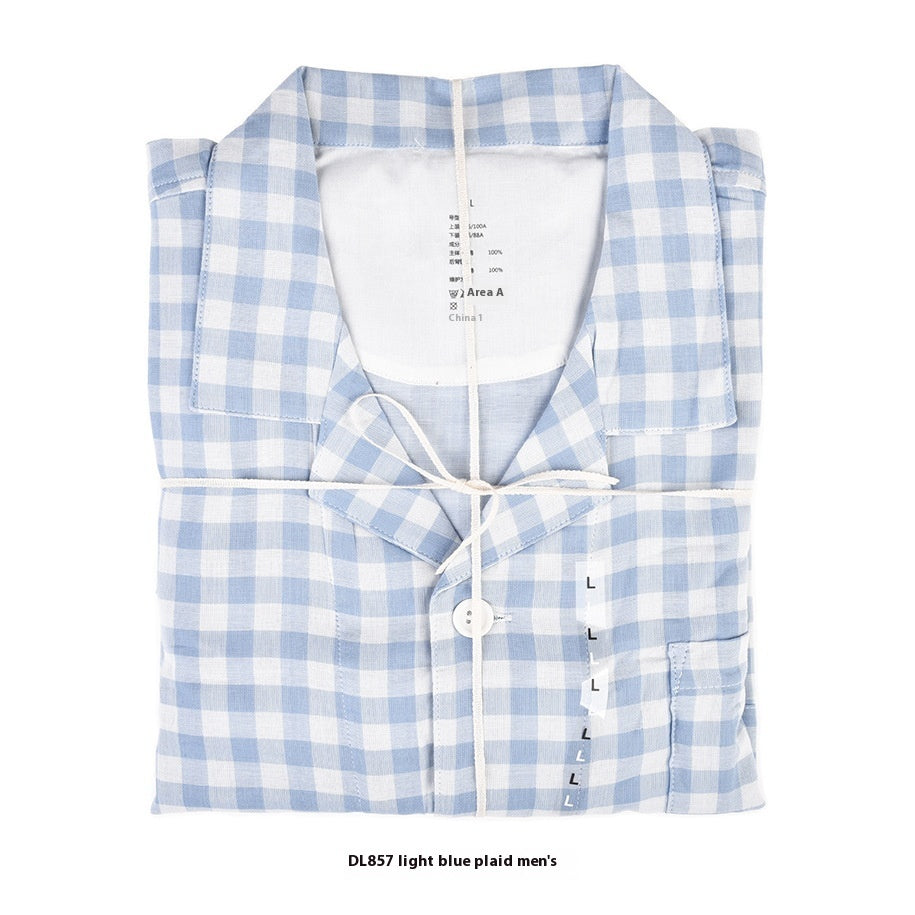 Double-layer Yarn Pajamas Without Printing