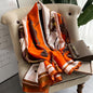 Women's Fashionable New Shawl With Silk Scarf