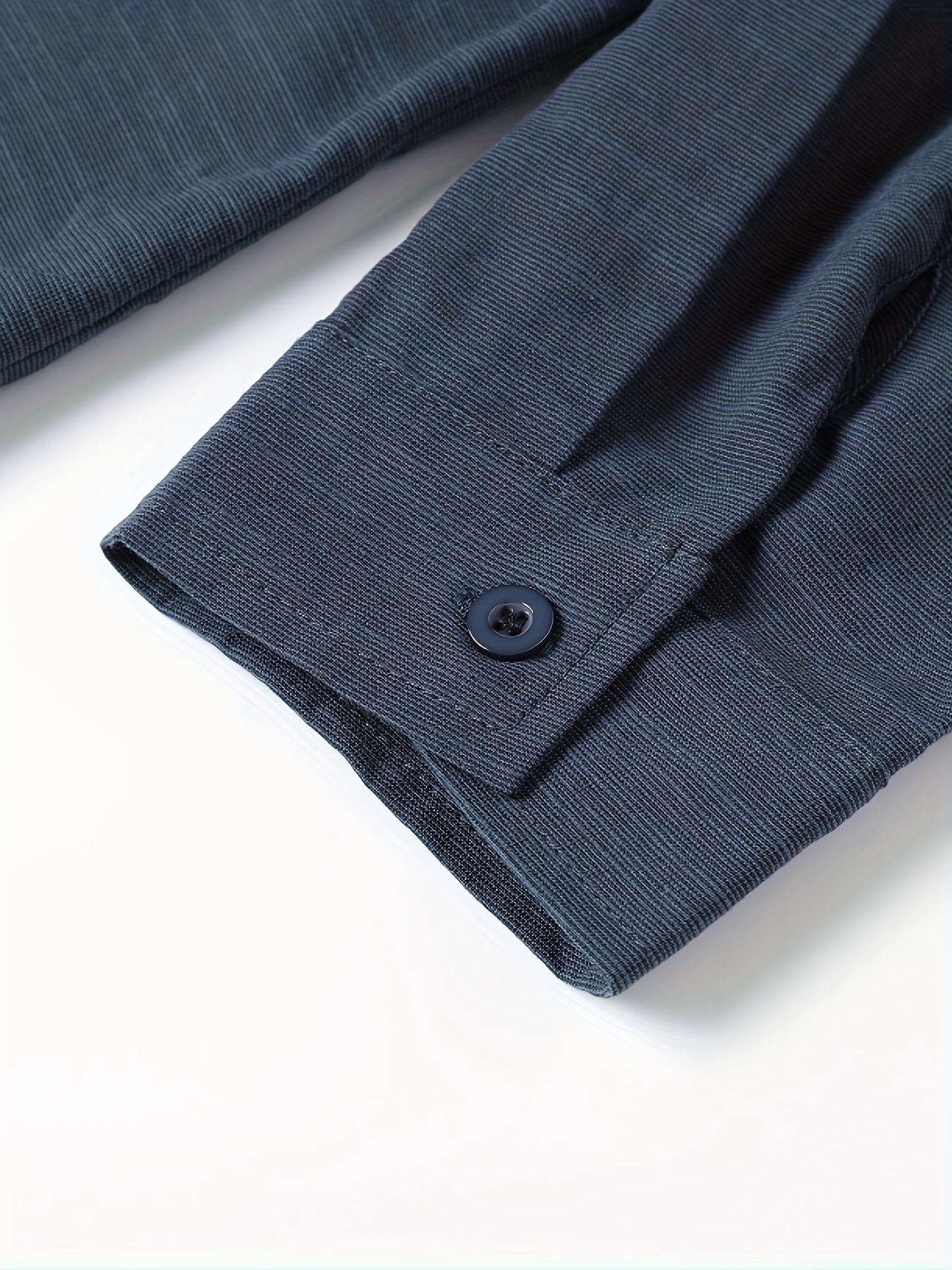 Loose Colored Lapel Long-sleeved Casual Men's Shirt For Teenagers