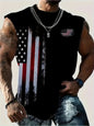 Fashion Personality New Printed Men's Vest Top