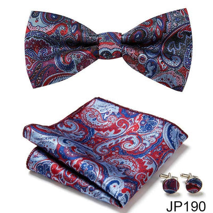 Men's Formal Suit British Korean Bow Tie