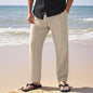 Tether Wide Leg Straight Men's Casual Pants