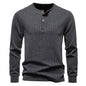 Casual Fashion Long Sleeve Men's Slim Fit Sports T-shirt