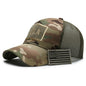 Tear Mark Velcro Outdoor Sun Protection Tactical Camouflage Baseball Hat