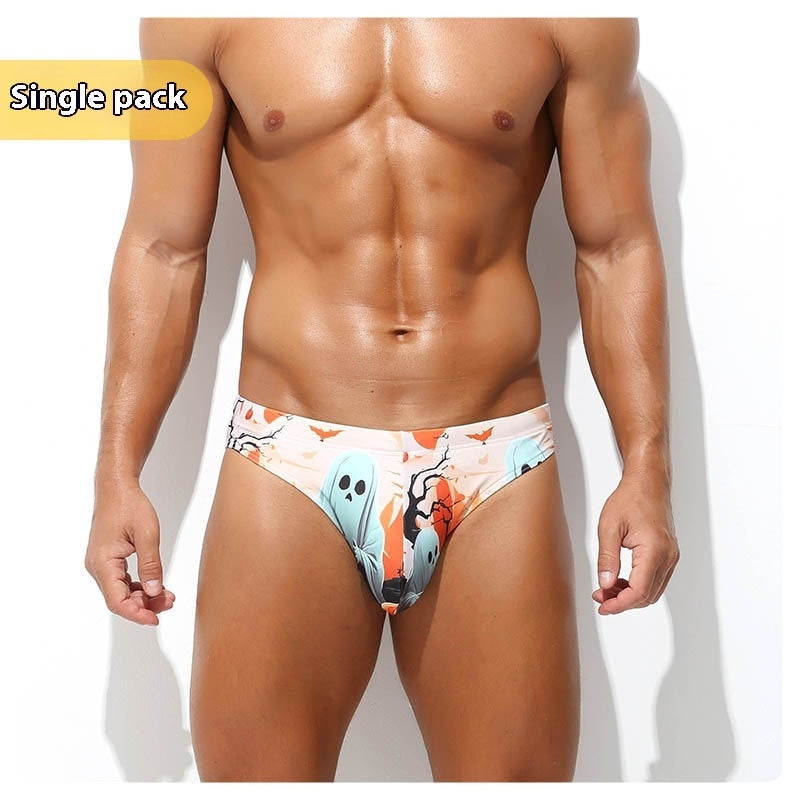 Men's Quick-drying Digital Printing Low Waisted Shorts