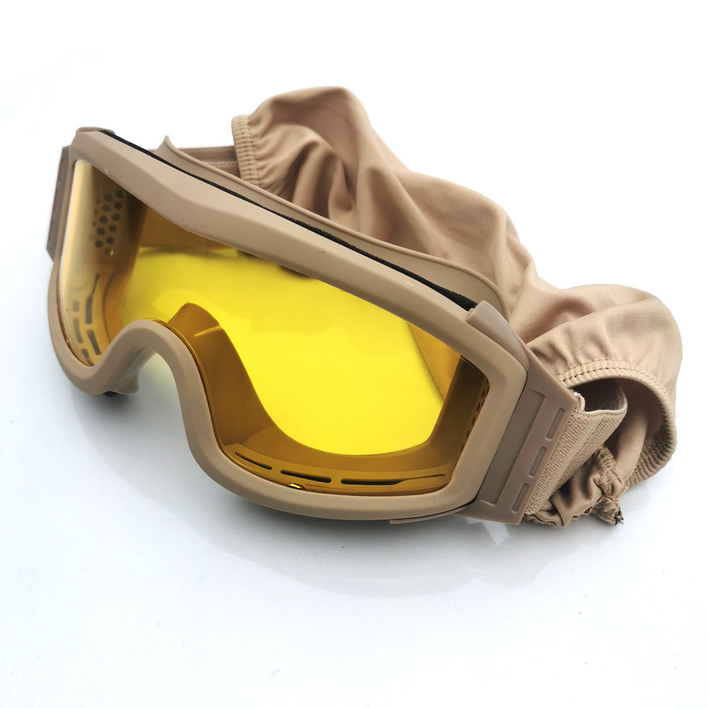Against Wind And Sand Anti-shock Off-road Glasses Labor Protection Mirror