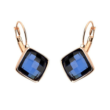 Korean Style Graceful Earrings Simple Square