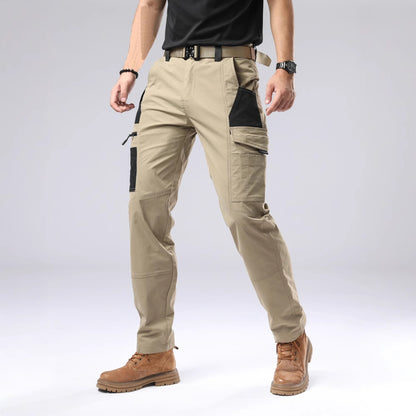 Men's Outdoor Loose Casual Pants Overalls Windproof Waterproof