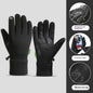 Fleece-lined Thick Waterproof And Cold-resistant Gloves