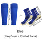 Sports Soccer Socks Knee Pad Mid-calf Glue Dispensing Non-slip