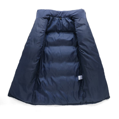 Outdoor Keep Warm Cotton Thick Windproof Waterproof Long Shell Jacket