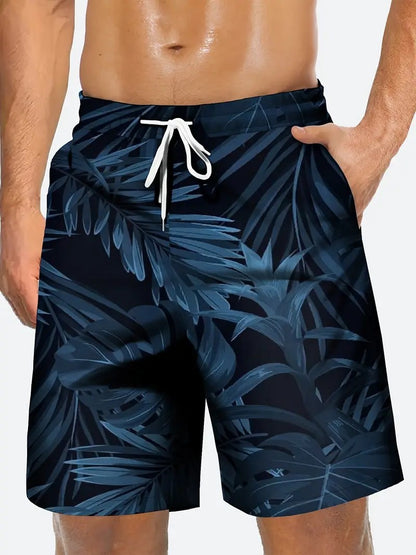 Fashion Printed Casual Men's Beach Shorts