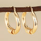 Design Sense Geometric Advanced Light Luxury Ornament Niche Ring Ear Clip