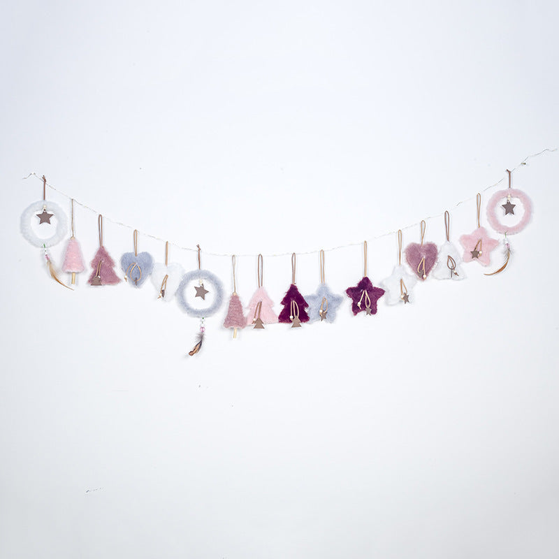 Plush Decorative Pendant Creative Christmas Tree