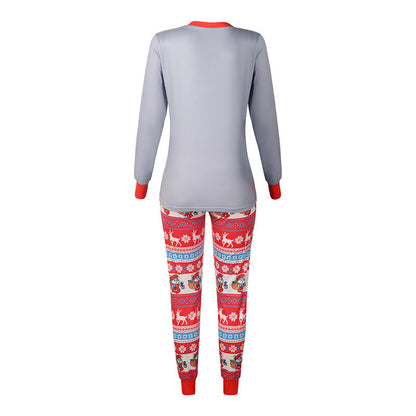 European American Fashion Floral Print Casual Suit For Women