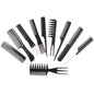 Hair Comb Ten Piece Set