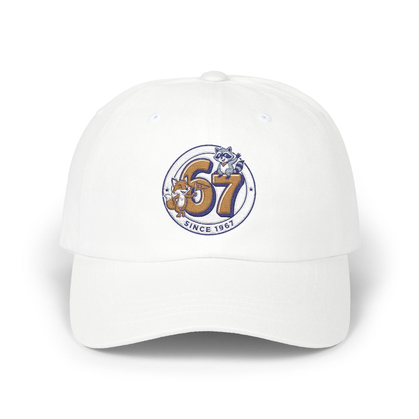 Dad Cap — Vintage '67 Emblem Embroidered Baseball Hat