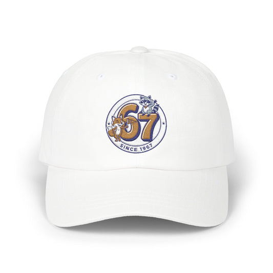 Dad Cap — Vintage '67 Emblem Embroidered Baseball Hat
