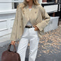 Long Sleeve Suit Coat Women's Clothing