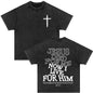 An Sngth Bible Verse Retro Washed T-shirt
