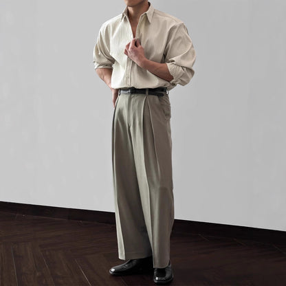 Loose Men's Popular Trendy Artistic Shirt