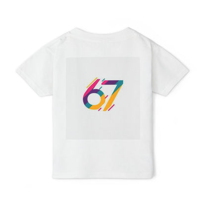 Toddler T-Shirt — Retro '67 Kids Tee with Fox & Raccoon Mascots